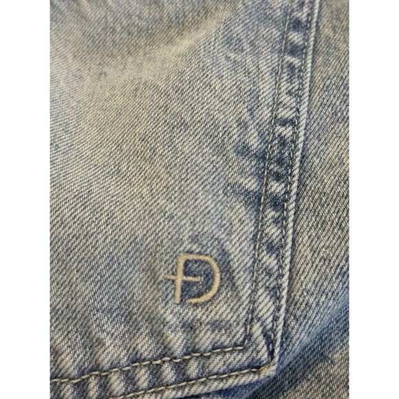 Fidelity Denim Kelli High Full Rise Size 30 Cayman Blue Ankle Length Jeans - Picture 3 of 9